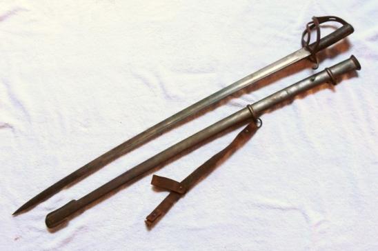 1853 Pattern Cavalry Sword & Scabbard.