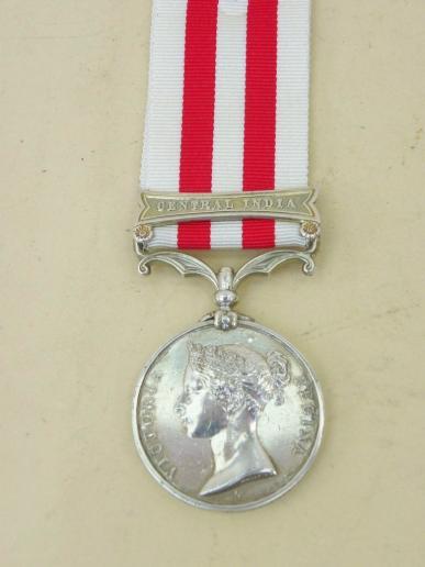 Indian Mutiny Medal, 95th Regiment.