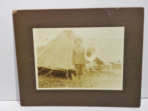 Pre WW1 US Army Bandsman Photograph.