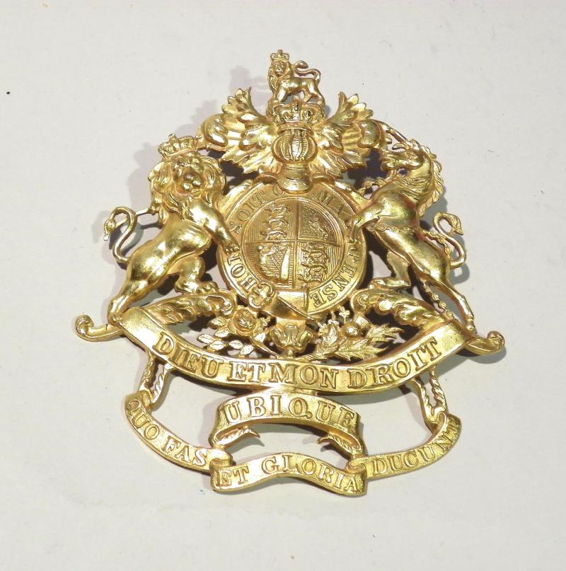 Victorian Royal Engineers Militia Officers Pouch Badge.