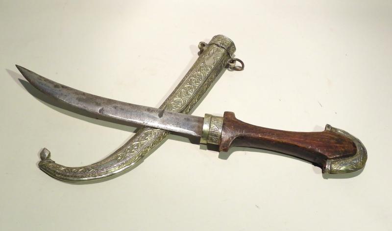 Vintage Moroccan Jambiya Dagger.
