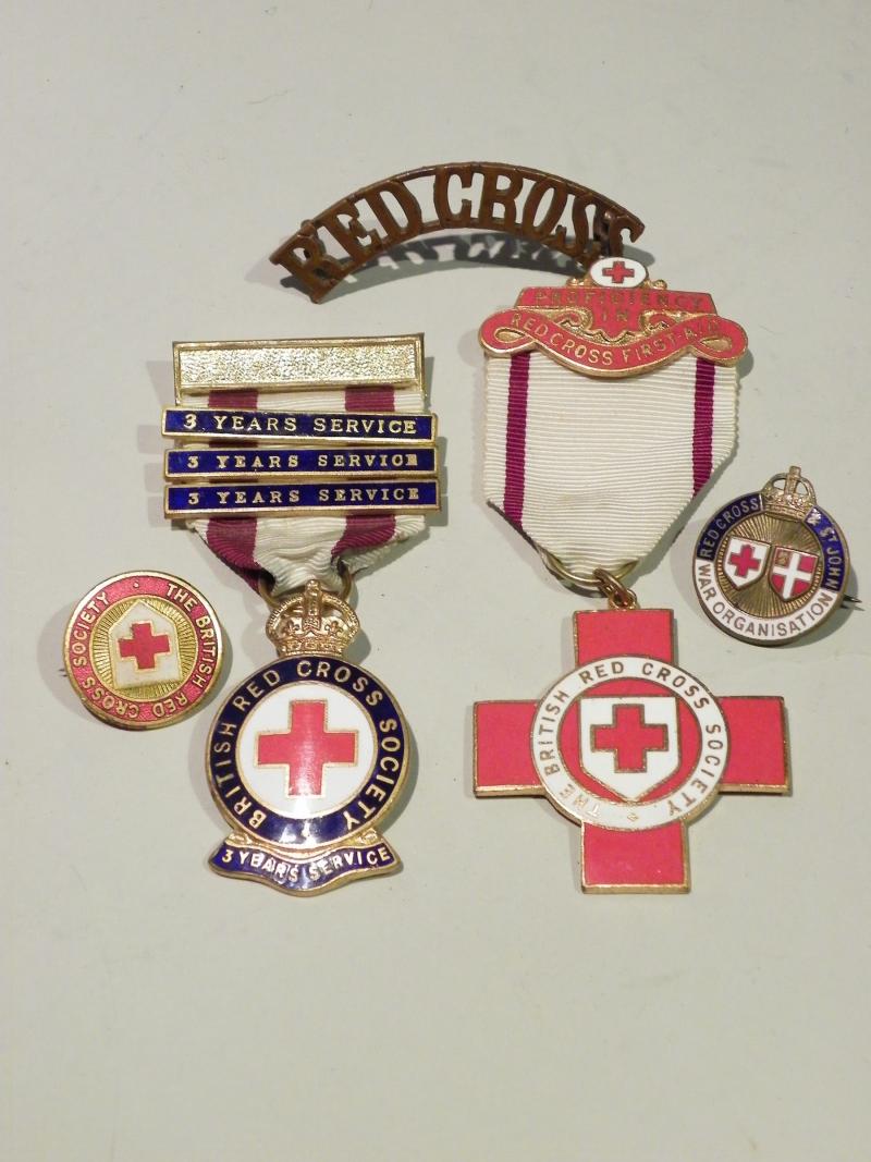 Group of WW2 Nursing Medals, Badges etc