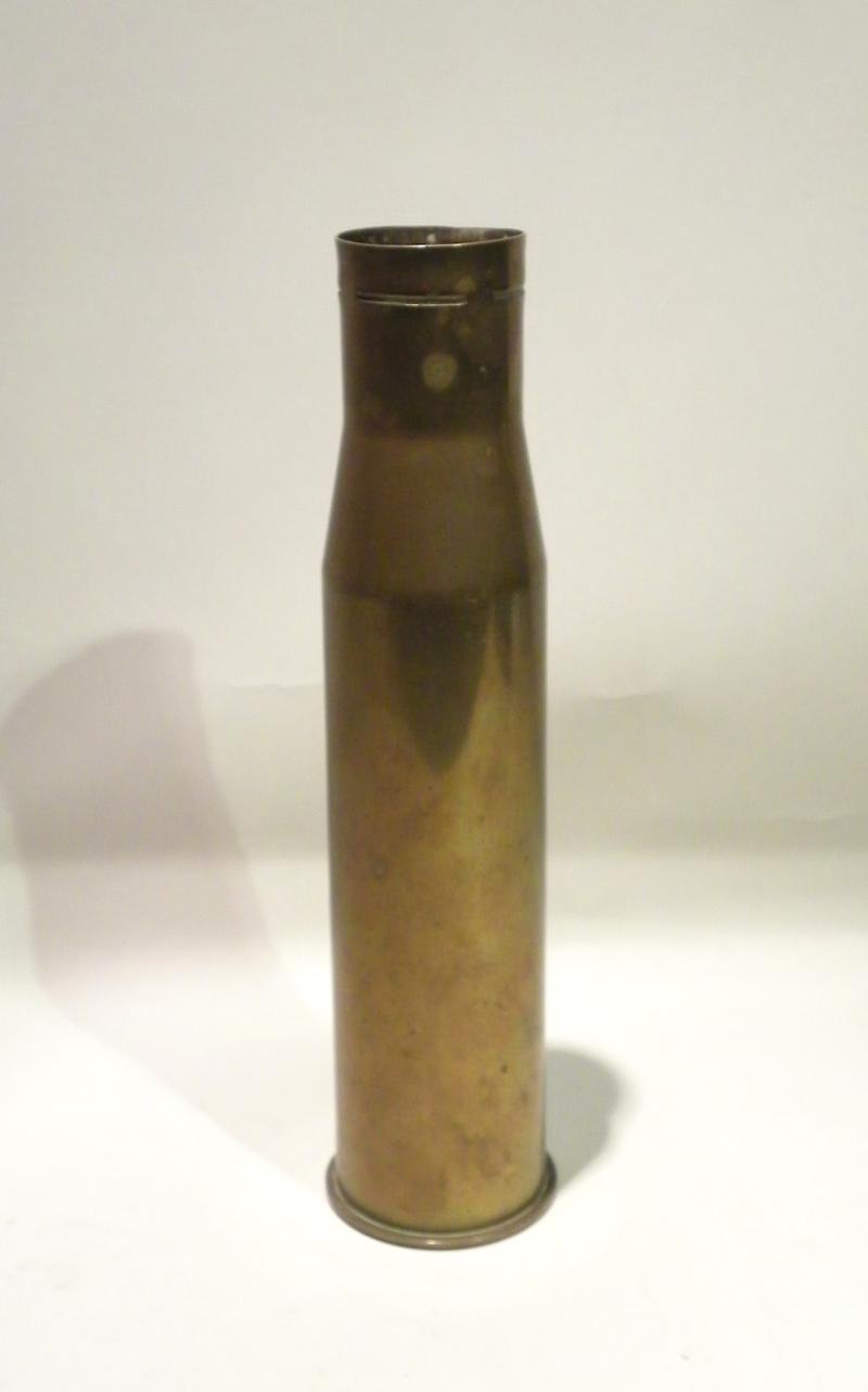 WW2 Dated 1943 United States M16 37mm Brass Shell Case