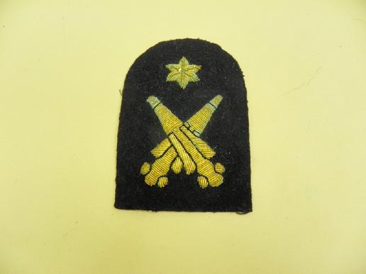 WW1 / 2 Royal Navy Bullion Cloth Insignia