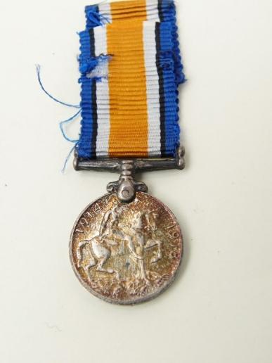 WW1 Silver Miniature British War Medal