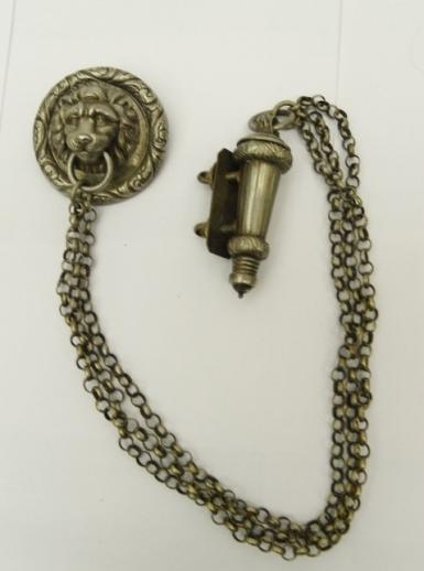 Victorian Silver Infantry Officers Whistle.