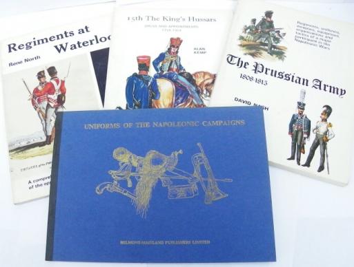 Four Vintage Books 19thC Uniforms and Regiments (1)