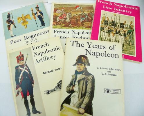 Five Vintage Books Napoleon and his Regiments (2)