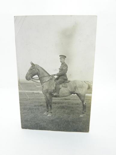 Pre WW1 Photograph Postcard Mounted Royal Army Medical Corps