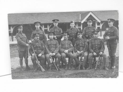 WW1 Era Photographic Postcard Army Small Bore Rifle Teams