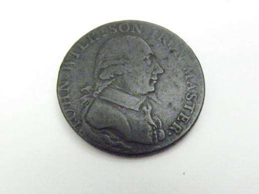 1792 John Wilkinson 'Iron Master' Copper Token