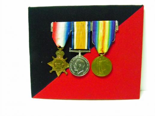 Scarce WW1 Medal Trio to Mrs Black Served East Africa.