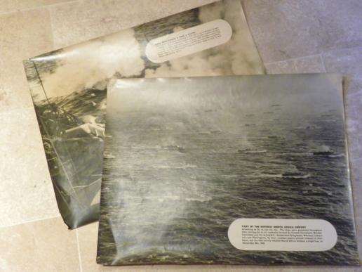 Pair of Large Naval Photographs – 20' x 16