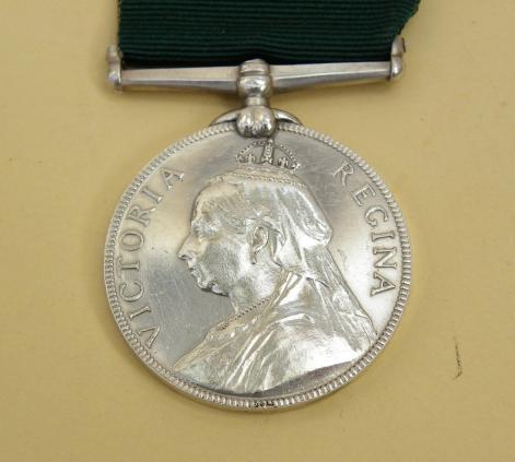 Victorian Volunteer Force Long Service Medal.