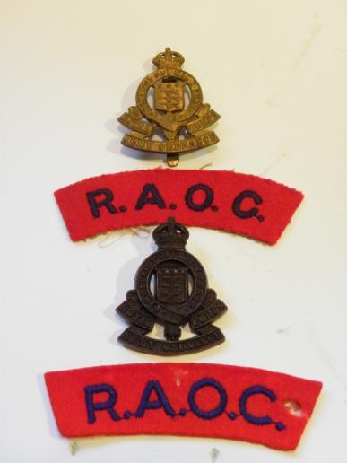 Selection of Royal Army Ordinance Corps Badge Set