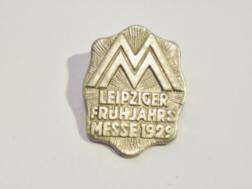1929 German Trade fair Badge – Leipzig