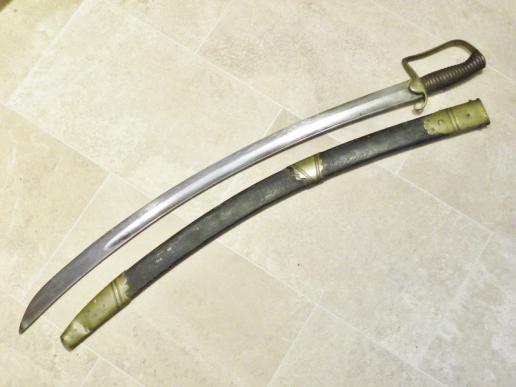 Rare 1796 Pattern Cavalry Sword & Scabbard.