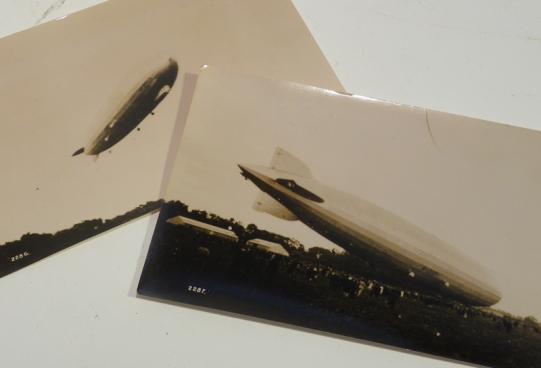 Two Pre WW2 Photo Postcards – LZ 127 Graf  Zeppelin