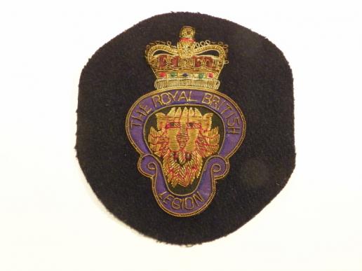 Vintage Bullion Royal British Legion Breast Badge