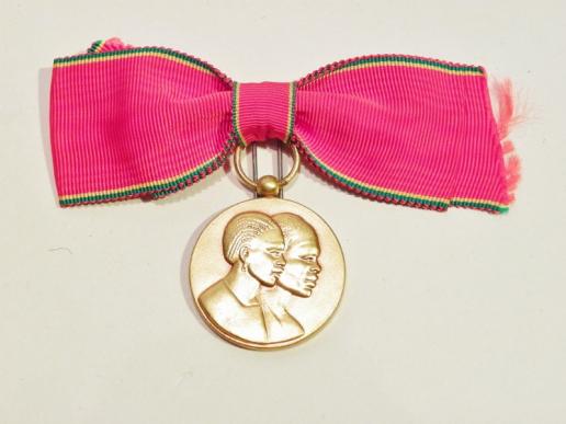 Vintage Republic of Zaire Women’s Mother’s Medal