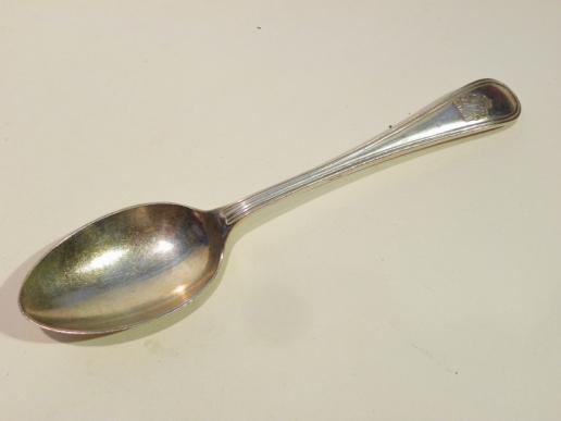 Good Early 20thC Silver Plated Royal Artillery Officers Mess Spoon