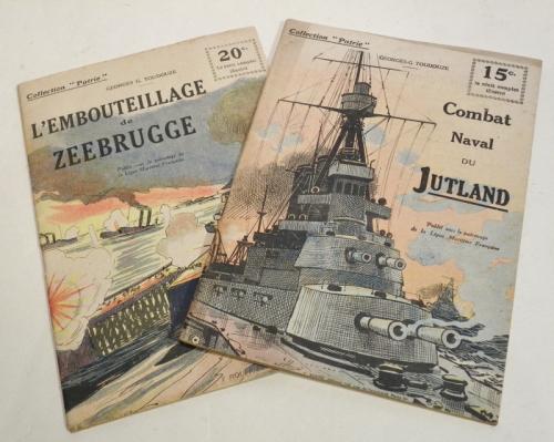 Two WW1 Era French Booklets – Jutland and Zeebrugge