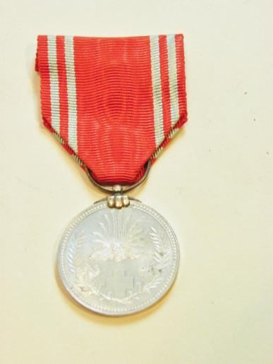 Japanese Red Cross Cape Medal.