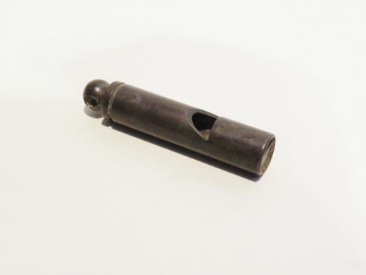 19th Century Brass Dog Whistle. 