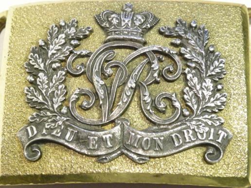 Royal Navy Officers Belt Buckle - Victoria Crown - Jeremy