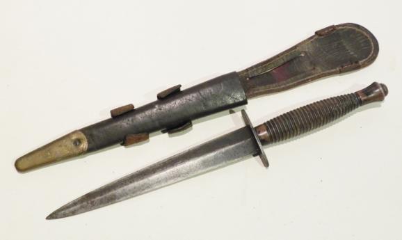 Scarce WW2 Fairbairn Sykes Commando Dagger by William Rodgers. 