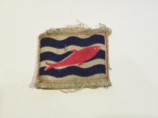 Scarce WW2  2nd Corps Head Quarters Cloth Formation Patch