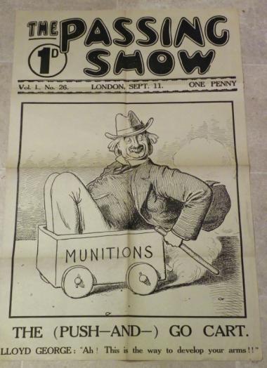 Interesting WW1 Era David Lloyd George Munitions Poster