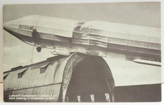 Good Vintage Photo Postcard German Airship LZ8