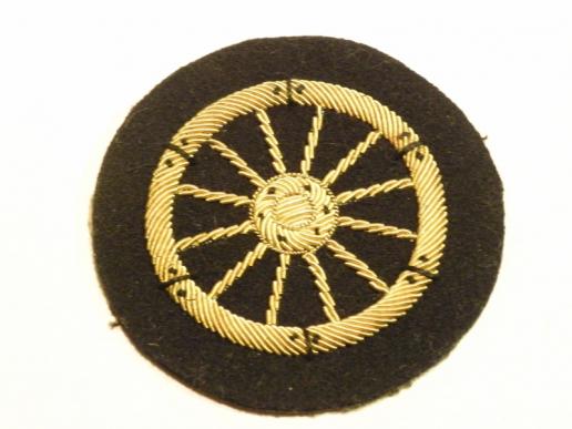 Very Good Vintage Royal Horse Artillery Drivers Bullion Cloth Badge