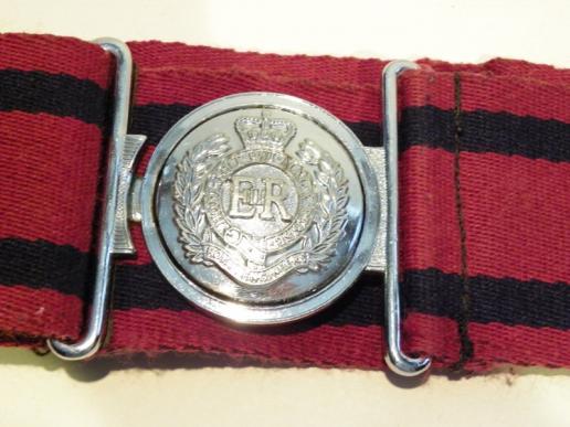 Royal Engineers Belt & Buckle.