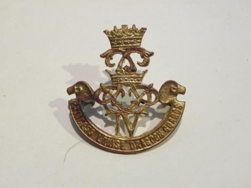 WW2 Canadian Princess Louise Dragoon Guards Cap Badge.