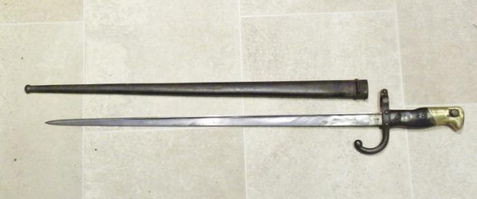 French 1874 Pattern Gras Bayonet