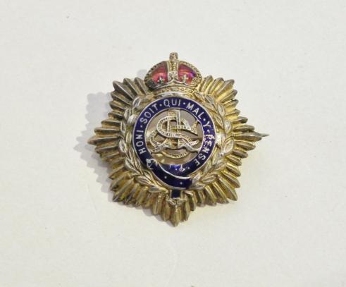 Superb WW1 Hallmarked Silver Gilt Army Service Corps Sweetheart Brooch