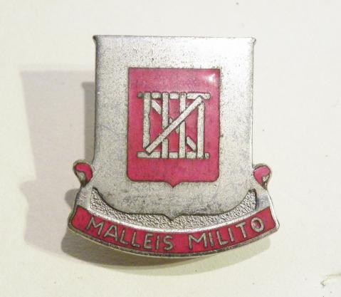 Good Vintage USA 62nd Engineers Badge 3