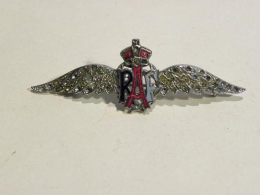 1930's Era RAF Elaborate Sweetheart Brooch