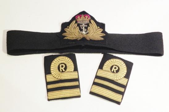 Post War RNR officers Insignia.