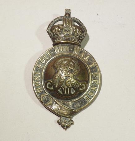 Scarce Edwardian Norfolk Yeomanry Breast Plate.