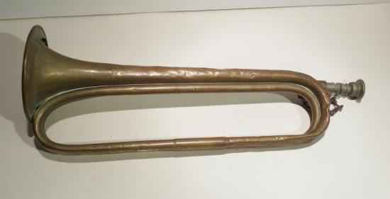 Vintage Boosey & Hawkes Military Brass Bugle