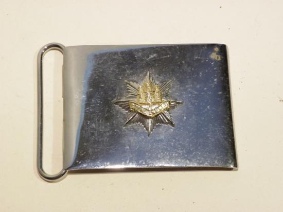 Royal Anglian Regiment White Metal Belt Buckle