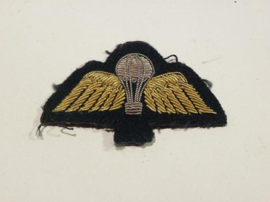 WW2 Era Officers Parachute Regiment Bullion Cloth Patch