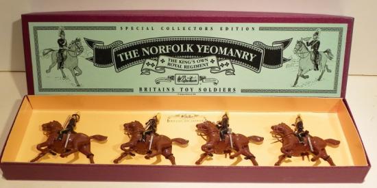 Britain’s Collectors Club Norfolk Yeomanry. Mint.