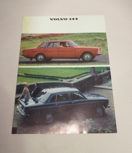 1970’s Sales Brochure Volvo 144.