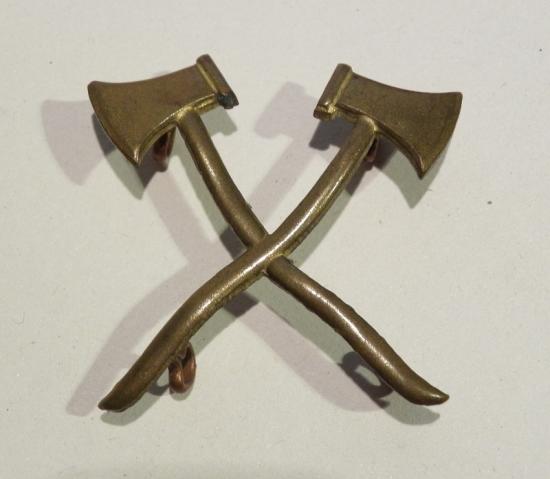 WW1 Era Brass Trade Proficiency Assault Pioneer Badge