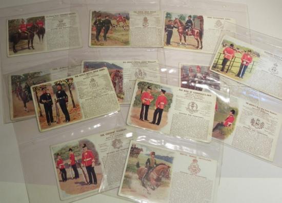 12 WW1 Era Gale & Polden History & Traditions Postcards