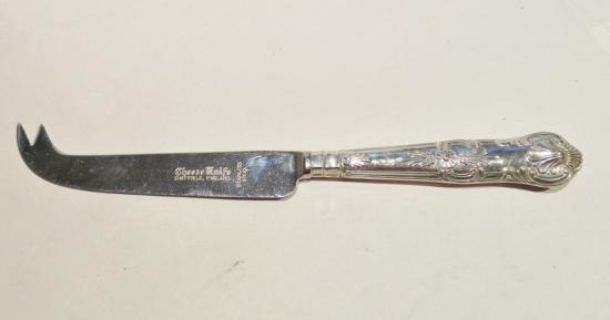 Silver Handled Cheese Knife.
